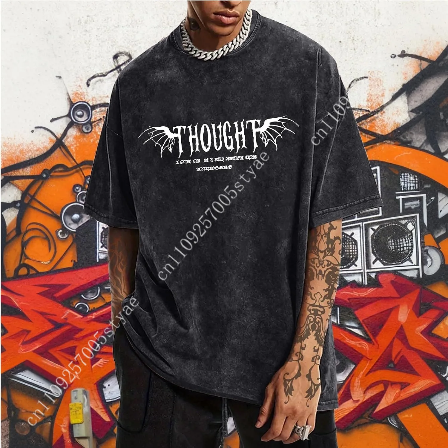 Camiseta Masculina Acid Wash O - Acid Wash Vintage Graphic T Shirt avaliação e preço